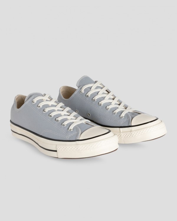 Converse Chuck 70 Seasonal Colour Grå Sko Danmark - Converse Lave Sneakers Herre - 07653MLFJ